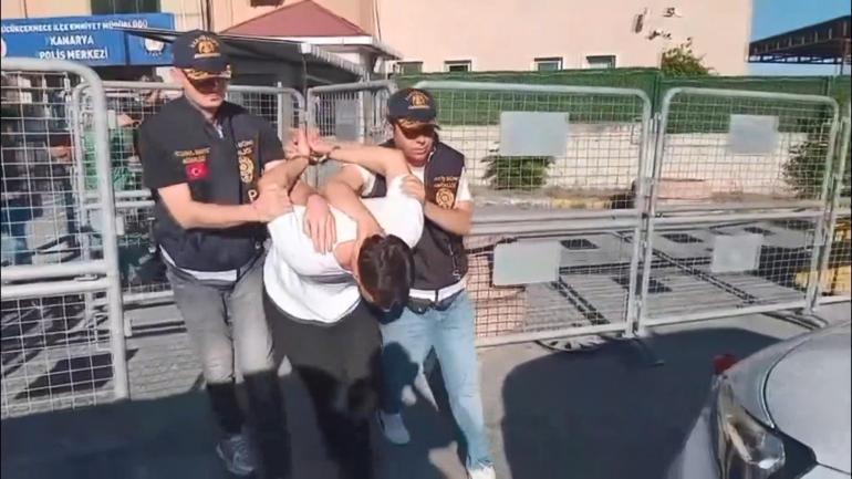 Küçükçekmecede kuyumcuya silahlı saldırı kamerada; 2 şüpheli taksiyle olay yerine gelmiş