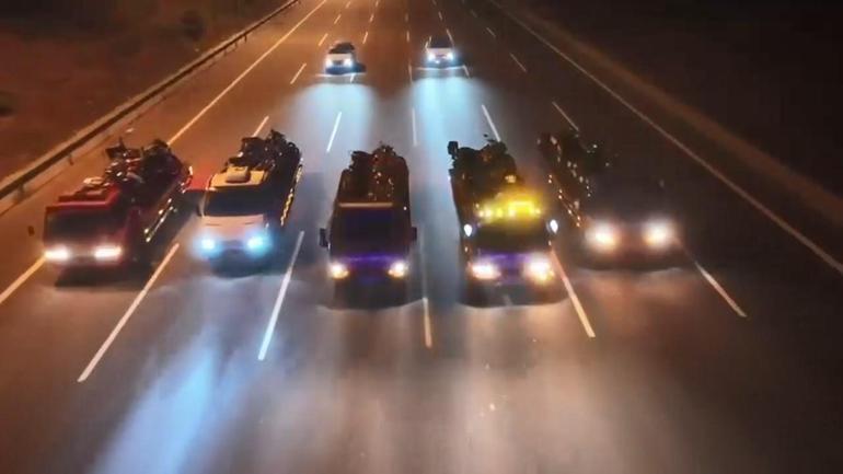 Eyüpsultanda dron destekli trafik denetimi: 58 gözaltı