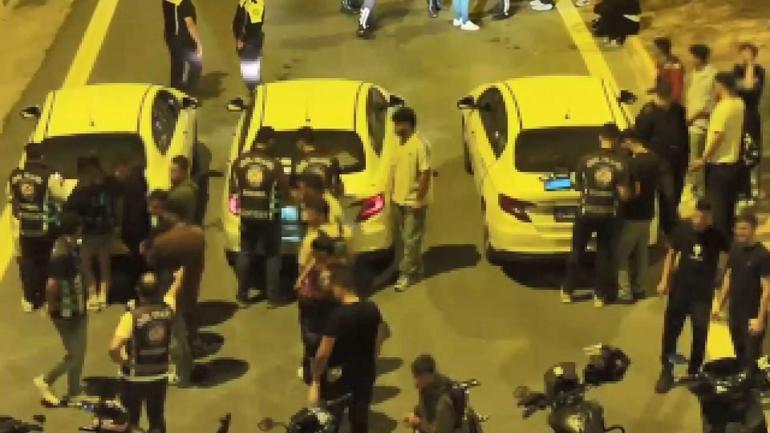 Eyüpsultanda dron destekli trafik denetimi: 58 gözaltı