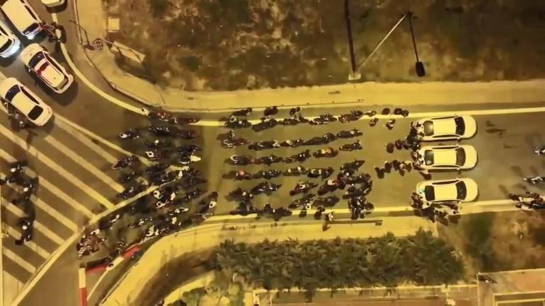 Eyüpsultanda dron destekli trafik denetimi: 58 gözaltı