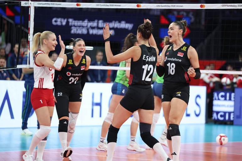 Filenin Sultanları, CEV Avrupa Voleybol Şampiyonasında 2de 2 yaptı