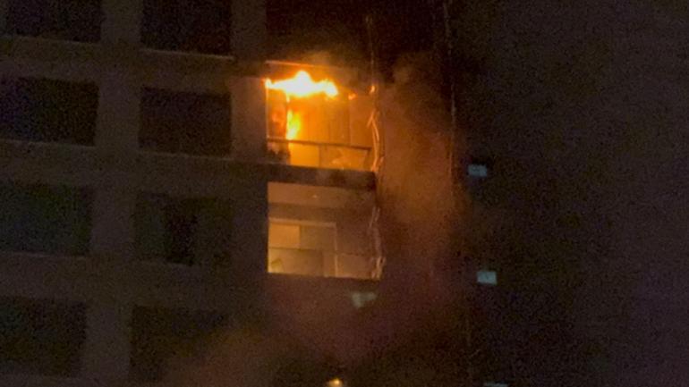 Diyarbakır’da plazada yangın; 5 kişi dumandan etkilendi