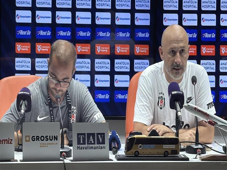 Corendon Alanyaspor - Beşiktaş maçının ardından