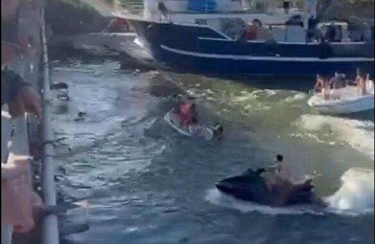 Jet ski, köprünün ayağına çarptı: 1 ölü, 1 yaralı