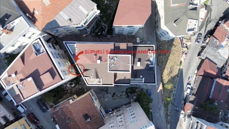Kağıthane’de 2 milyon liralık altınla kaybolan kuryeye dronlu operasyon; çatıda yakalandı