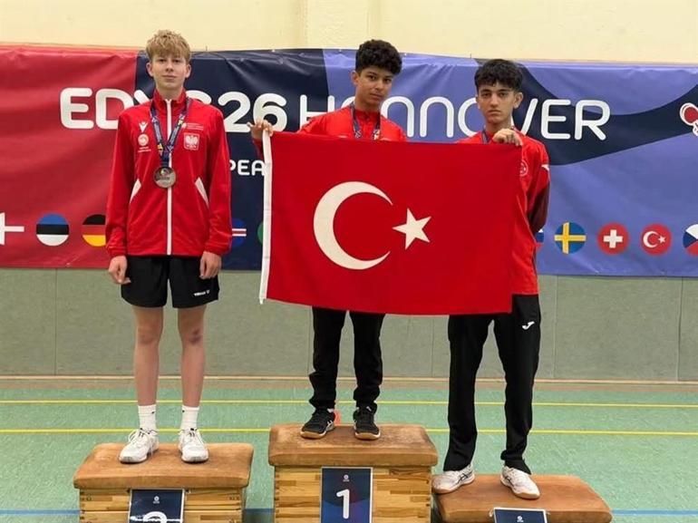 Muğlalı Sarptan masa tenisinde 4 madalya