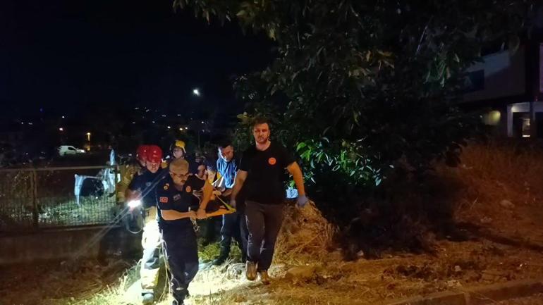 Bursada otomobil araziye savrulup takla attı: 5 yaralı