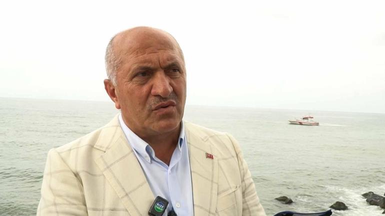 Rizede denizde kaybolan çocuğu arama çalışmalarında 2nci gün