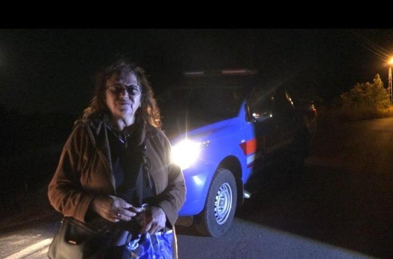 Mezarlıkta kalan kadın, belediyenin misafirhanesine yerleştirildi