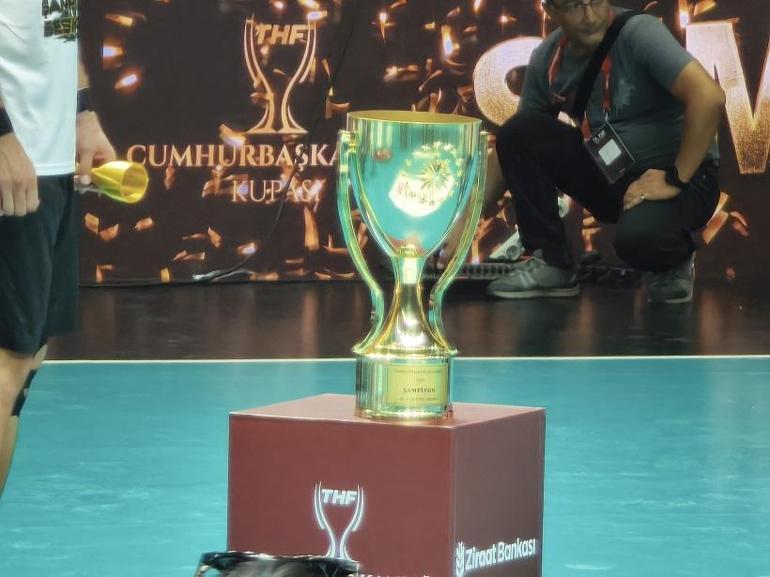 THF Cumhurbaşkanlığı Kupası erkekler şampiyonu Beşiktaş oldu