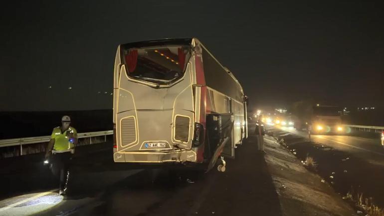 Şanlıurfada iki yolcu otobüsü çarpıştı: 13 yaralı