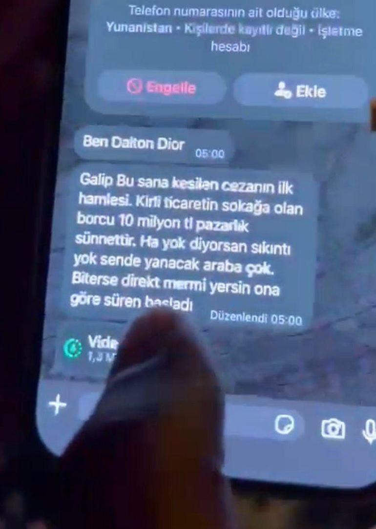 Avcılar’da oto galerideki araçları ateşe verip iş yeri sahibinden 10 milyon lira haraç istediler