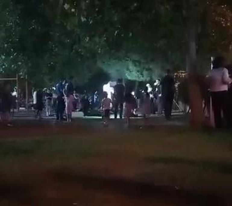 Sultangazi’de bebeğiyle parka çıkan kadın pusette silah buldu