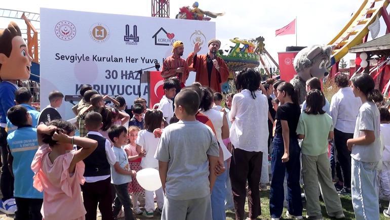 Koruyucu Aile Festivalinde çocuklar, aileleriyle eğlendi
