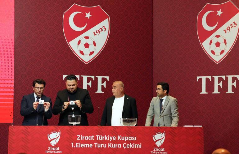 Ziraat Türkiye Kupası 1inci eleme turu kura çekimi yapıldı