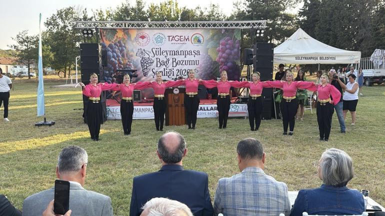 Tekirdağda Bağ Bozumu Şenliği düzenlendi