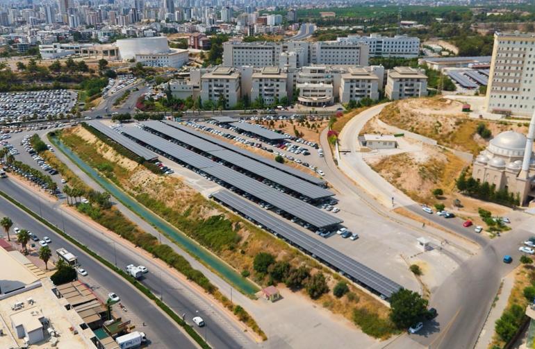 Mersin Üniversitesi, güneş enerjisinden 27 milyon TL tasarruf sağladı