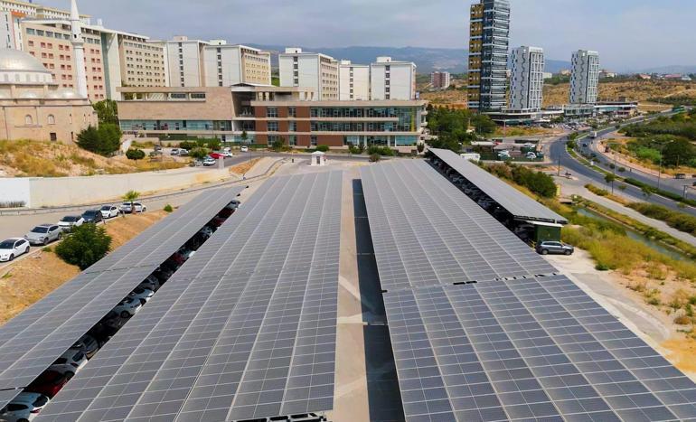 Mersin Üniversitesi, güneş enerjisinden 27 milyon TL tasarruf sağladı