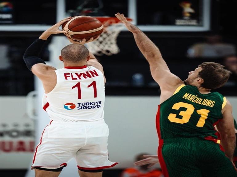 A Milli Erkek Basketbol Takımı, Litvanya’yı farklı yenerek ikinci tura galibiyetle başladı