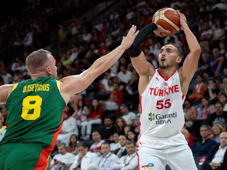 A Milli Erkek Basketbol Takımı, Litvanya’yı farklı yenerek ikinci tura galibiyetle başladı