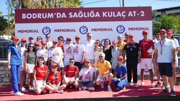 Memorial Sağlık Grubu ve Türkiye Yüzme Federasyonu’ndan Bodrumda Sağlığa Kulaç At etkinliği