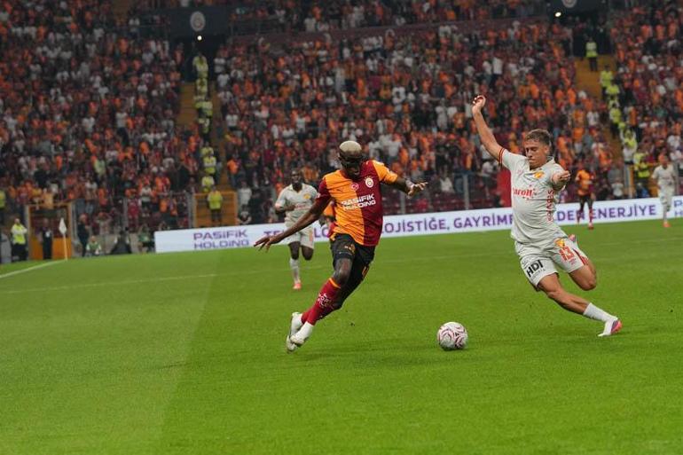 Galatasaray evinde 3 puanı aldı