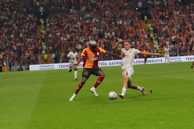 Galatasaray evinde 3 puanı aldı