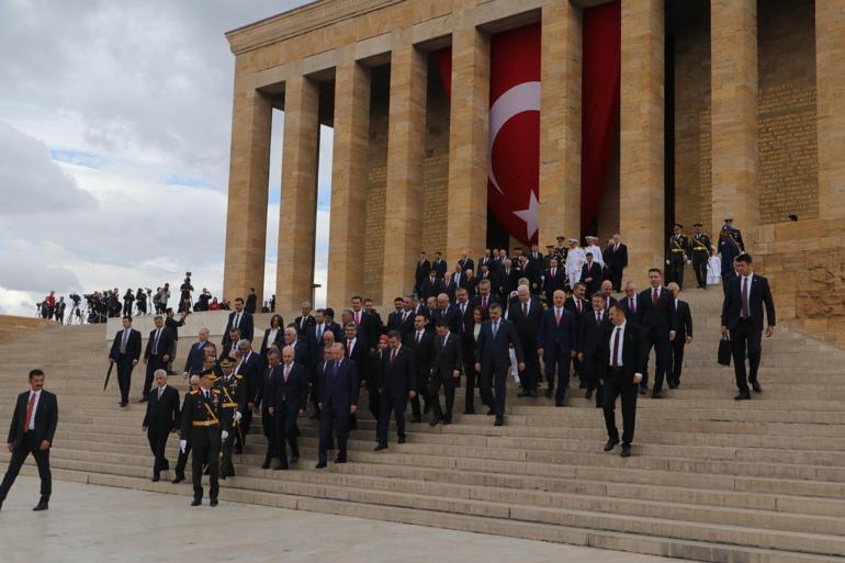 Anıtkabirde 30 Ağustos Zafer Bayramı töreni