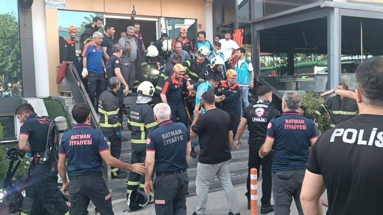 Batman’da spor salonunda yangın: 2 ölü, 10 yaralı