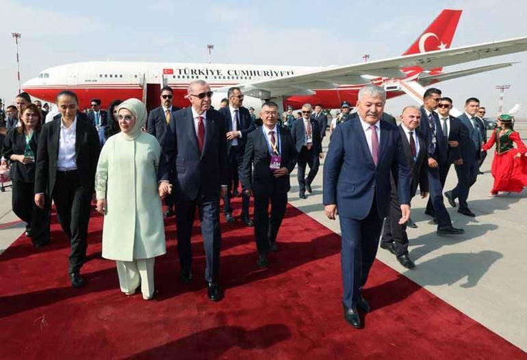 Cumhurbaşkanı Erdoğan, Kırgızistan’da