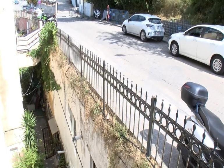Şilede üzerinden yol geçen 8 daireli bina havadan görüntülendi