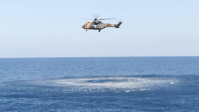 TCG IŞIN, Girnede devam eden arama kurtarma çalışmalarına katıldı