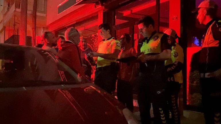 Ehliyetsiz ve alkollü sürücü ile yanındaki arkadaşları, polise zor anlar yaşattı