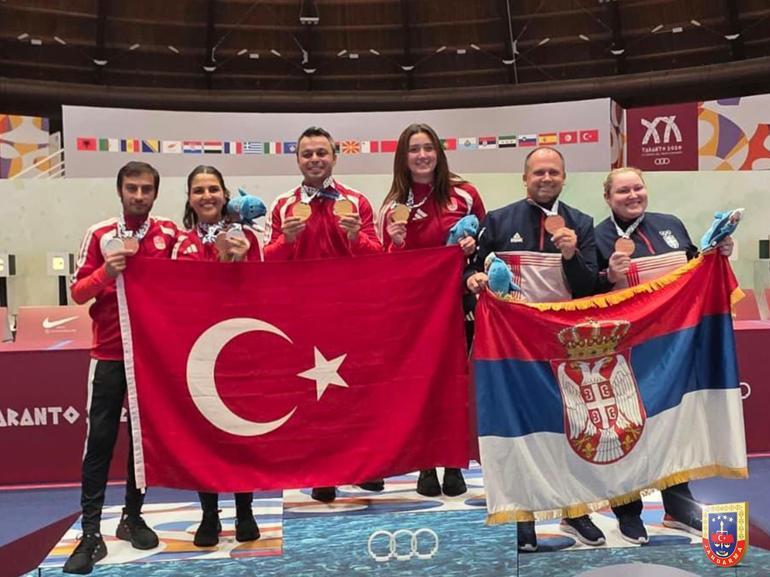 Jandarma Yüzbaşı Keleşten Akdeniz Oyunlarında 2 altın madalya