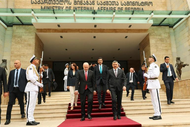 İçişleri Bakanı Çiftçi, Gürcistan’da