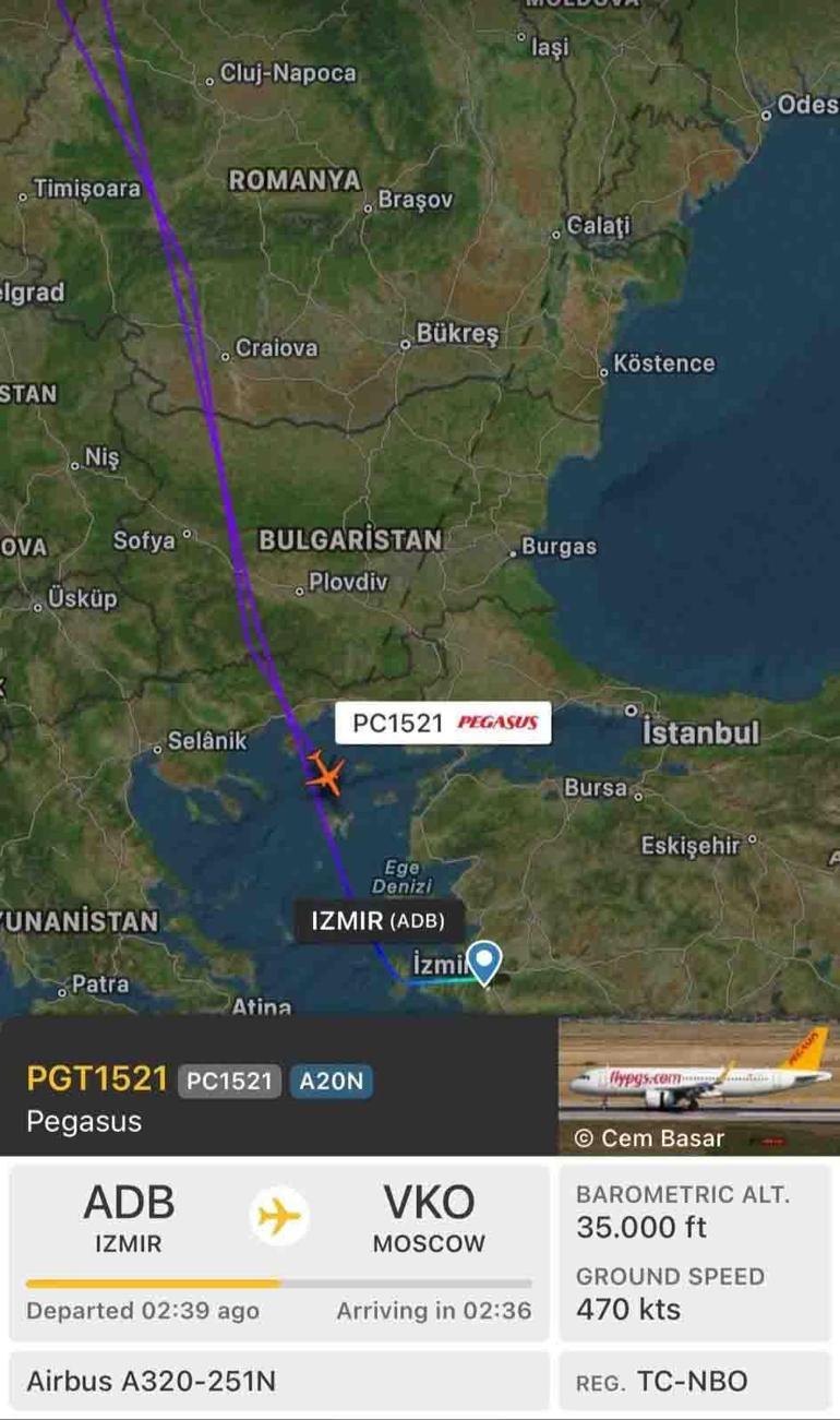 Zelenski’nin ‘Rusya hava sahası’na yönelik güvenlik açıklamasından sonra uçaklar geri dönüyor