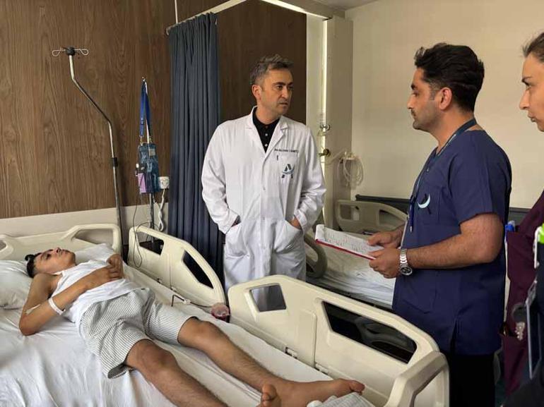 Skolyoz hastası Bünyamin, ameliyatla sağlığına kavuştu