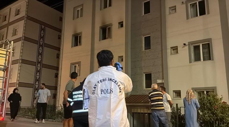 5 katlı apartmanın 3üncü katında yangın çıktı; 2 kişi dumandan etkilendi