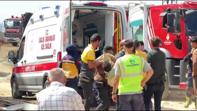 Başakşehirde inşaatta göçükte 1 kişi hayatını kaybetti: 4 gözaltı
