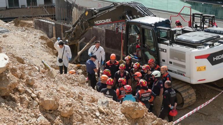 Başakşehirde inşaatta göçükte 1 kişi hayatını kaybetti: 4 gözaltı
