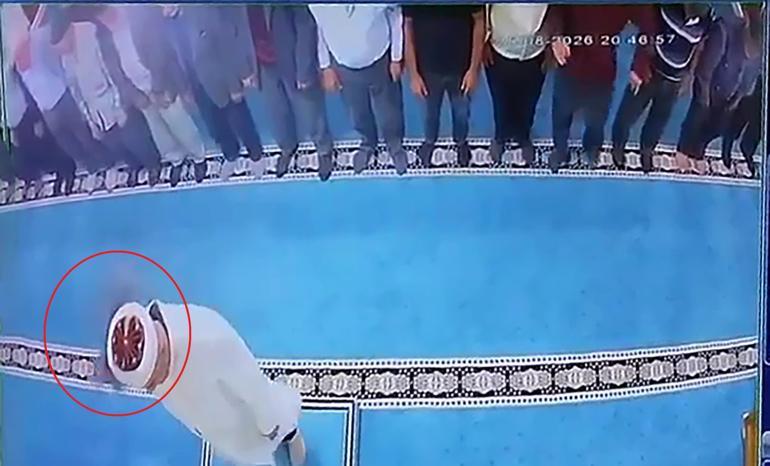 Camide kediye tekme atan kişi gözaltına alındı