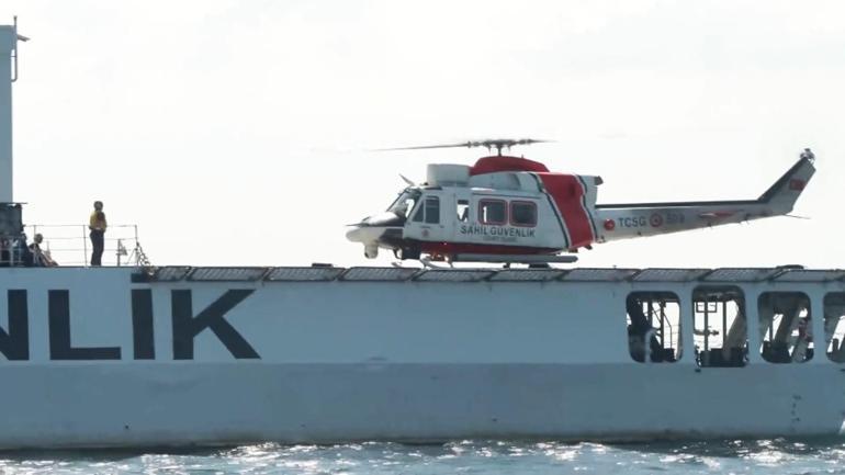 Silivri açıklarında batan gemiyi arama çalışmaları 2nci gününde sürüyor