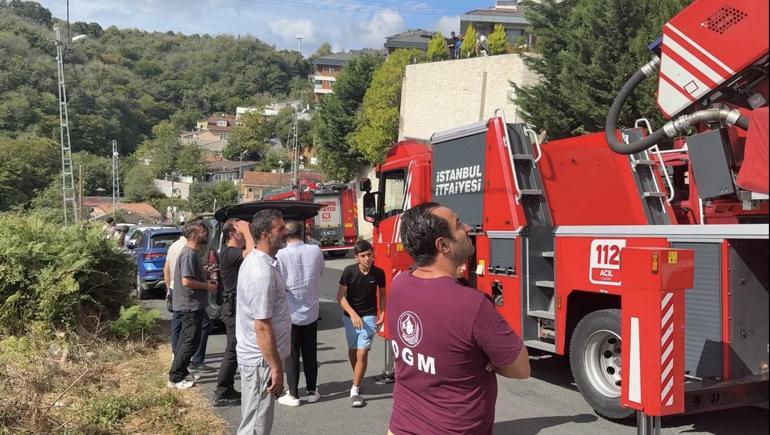 Sarıyer’de sitede kurutma makinesinden yangın çıktı; mahsur kalan 8 kişi kurtarıldı