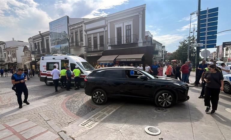 Kaza yapan sürücü alkolmetreyi üflemek yerine içine çekti