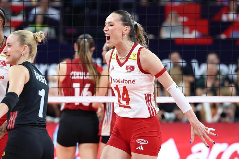 A Milli Kadın Voleybol Takımı, Avrupa Şampiyonasında yarı finale yükseldi