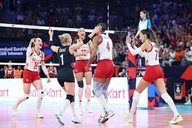 A Milli Kadın Voleybol Takımı, Avrupa Şampiyonasında yarı finale yükseldi