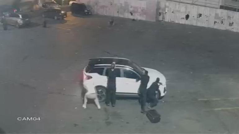 Sultanbeylideki terör operasyonunda DEAŞlı şüphelinin etkisiz hale getirildiği anlar kamerada