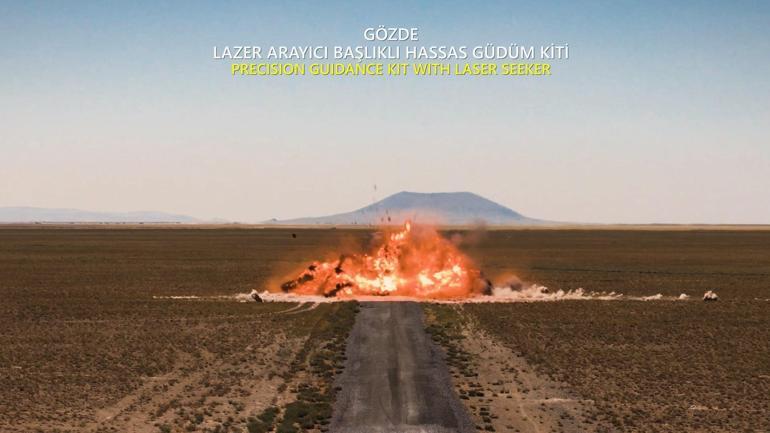 ASELSAN güdüm kitleri, hedefleri başarıyla vurdu