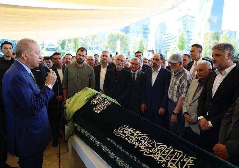 Cumhurbaşkanı Erdoğan, AK Parti Milletvekili Önen’in kızının cenazesine katıldı