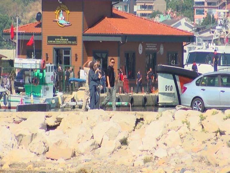 Vali Gül, Silivrideki arama çalışmalarını kayıp gemi personelinin yakınlarıyla birlikte inceledi